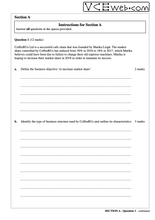 Load image into Gallery viewer, Business Management Units 3&4 Practice Examination Questions + Solutions - 2021: