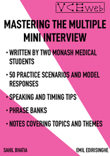Load image into Gallery viewer, Mastering The Multiple Mini Interview | VCEWeb