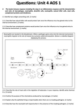Load image into Gallery viewer, Immunity question in the Biology Question Book resource for VCE Biology