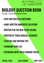 Load image into Gallery viewer, Biology Question Book | VCEWeb
